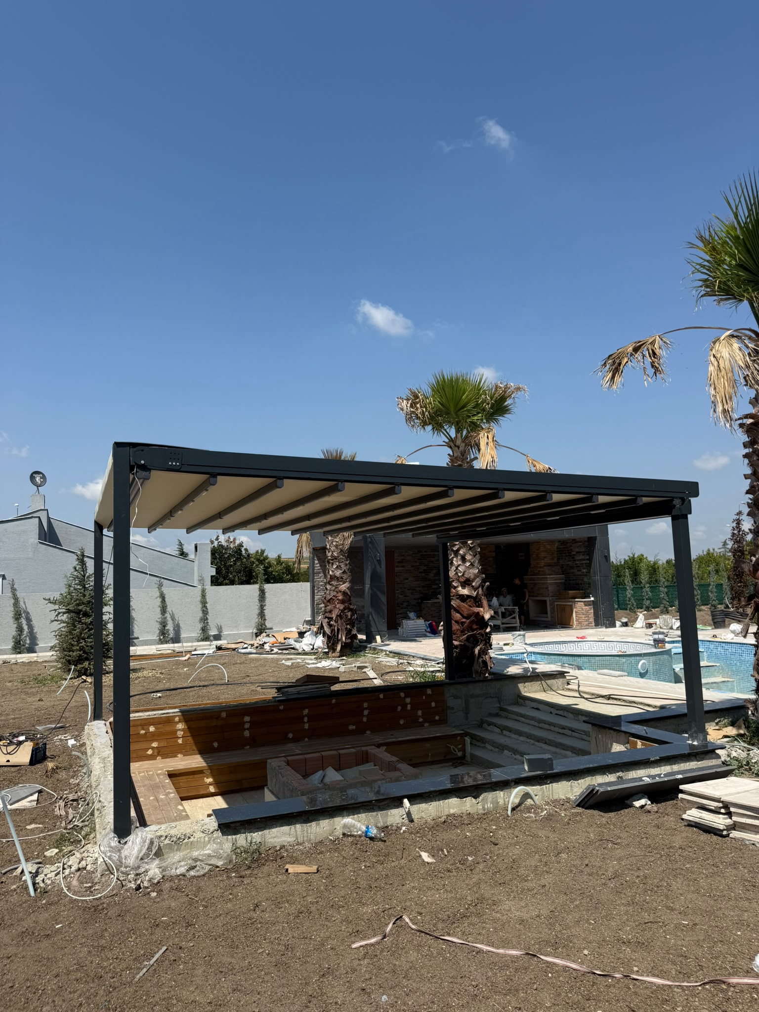 Pergola Sistemleri İstanbul uygulaması