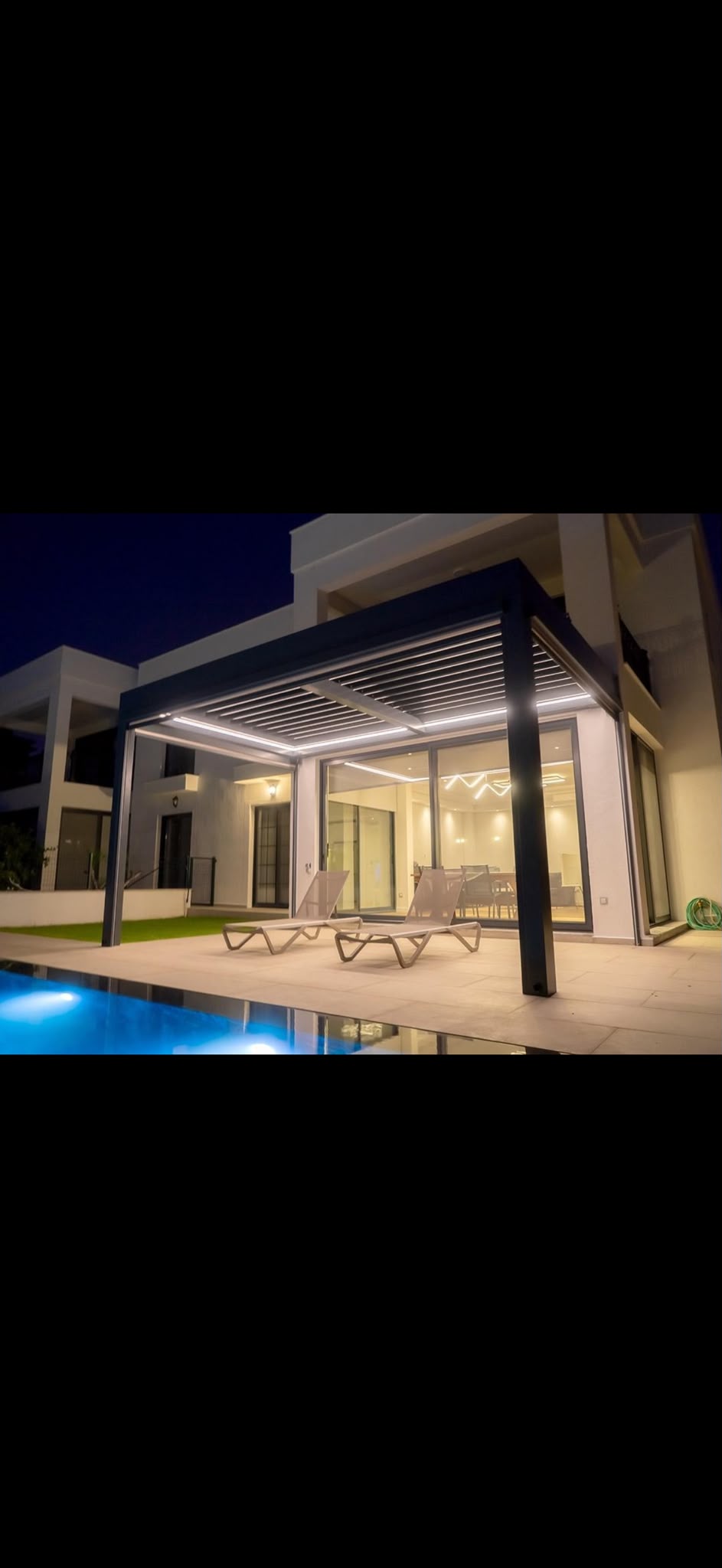 Bioklimatik Pergola İstanbul uygulaması